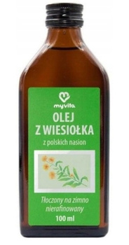 Olej z wiesiołka tłoczony na zimno, 100 ml - MyVita