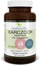 Karczoch ekstrakt 5%, 60 kaps. - Medverita