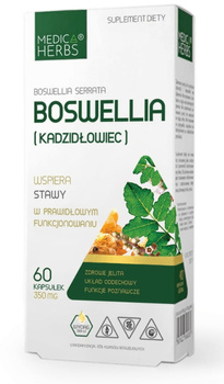 Boswellia (Kadzidłowiec) 350 mg, 60 kaps. - Medica Herbs