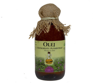 Olej z ostropestu plamistego tłoczony na zimno, 250 ml - Flos