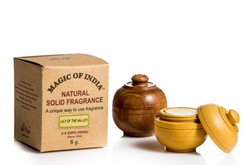 Naturalne perfumy w kremie - Lily of the Valley, 6 g - Shamasa 