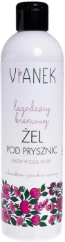 Łagodzący kremowy żel pod prysznic, 300 ml - Vianek 