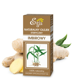 Naturalny Olejek Imbirowy, 10 ml - Etja