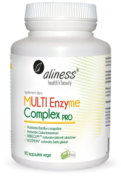 MULTI Enzyme Complex PRO, 90 kaps. vege - Aliness