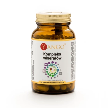 Kompleks Minerałów, 90 kaps. vege - Yango