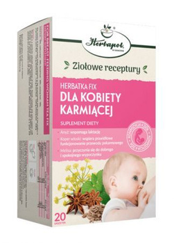 Herbatka Fix Dla Kobiety Karmiącej w saszetkach, 20 szt. - Herbapol