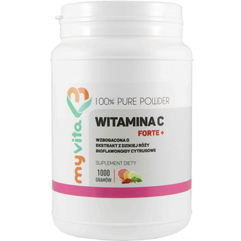 Witamina C FORTE+ proszek, 1000 g - MyVita