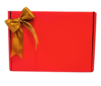 Czerwone pudełko prezentowe