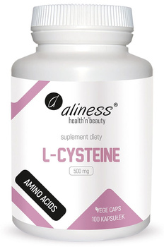 L-Cysteine 500 mg, 100 kaps. vege - Aliness
