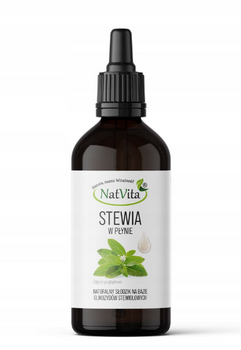Stewia w płynie, 100 ml - NatVita