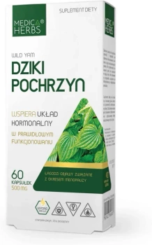 Dziki Pochrzyn 500 mg, 60 kaps. - Medica Herbs