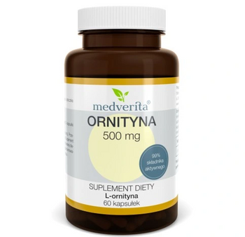 Ornityna 500 mg, 60 kaps. - Medverita