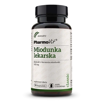 Miodunka lekarska 450 mg, 90 kaps. - Pharmovit