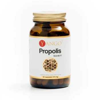 Propolis Ekstrakt 4:1, 90 kaps. vege - Yango