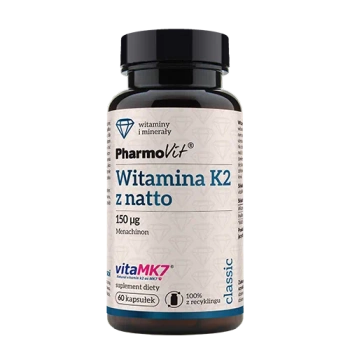 Witamina K2 z Natto 150 µg, 60 kaps. - Pharmovit