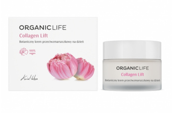 Botaniczny krem przeciwzmarszczkowy na dzień - collagen lift, 50 g - Organic Life