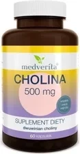 Cholina 500 mg, 60 kaps. - Medverita 