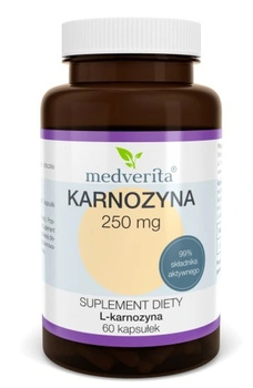 Karnozyna 250 mg, 60 kaps. - Medverita