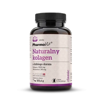 Naturalny kolagen z dzikiego dorsza proszek, 101,6 g - Pharmovit