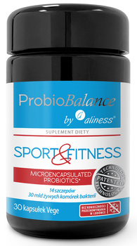 ProbioBalance Sport & Fitness Balance, 30 kaps. vege - Aliness