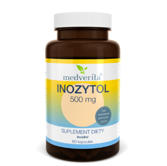 Inozytol 500 mg, 60 kaps. - Medverita 