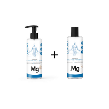 Magnezowy Żel + Balsam nawilżający Odnowa - Mg12