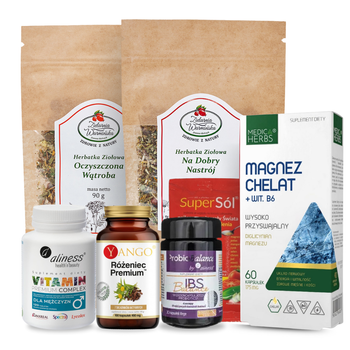 Zestaw KORTYZOL W NORMIE DLA MĘŻCZYZN 