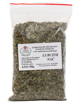 Lubczyk nać