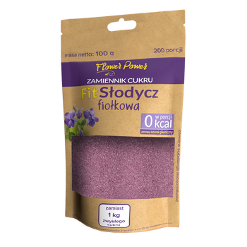 FitSłodycz Fiołkowa, 100 g - Uniphar
