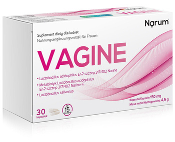 Narum Vagine 150 mg, 30 kapsułek