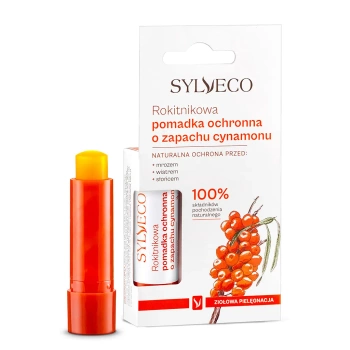 Rokitnikowa pomadka ochronna o zapachu cynamonu - Sylveco
