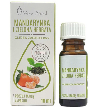 Olejek zapachowy Mandarynka i Zielona Herbata, 12 ml - Vera Nord 