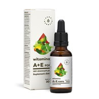 Witamina A + E Forte, 30 ml - Aura Herbals