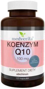 Koenzym Q10 100 mg, 120 kaps. - Medverita 