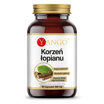 Yango Korzeń łopianu, 90 kapsułek