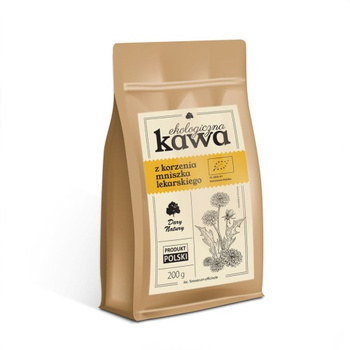 Ekologiczna Kawa z korzenia mniszka lekarskiego, 200 g - Dary Natury