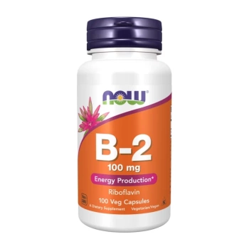 NOW Foods, B-2, 100 mg, 100 kapsułek roślinnych