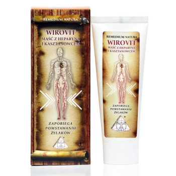 Wirovit maść z heparyną i kasztanowcem, 75 ml - Remedium Natura