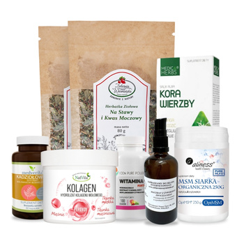 Zestaw WSPARCIE SPRAWNE STAWY NA CO DZIEŃ