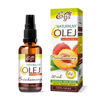 Naturalny Olej Brzoskwiniowy BIO, 50 ml - Etja
