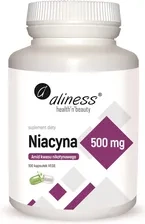 Aliness Niacyna Amid kwasu nikotynowego 500mg 100 kaps