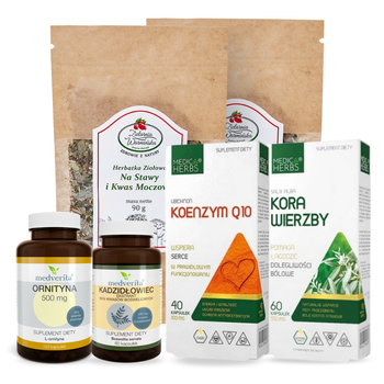 Zestaw WSPARCIE KWAS MOCZOWY W NORMIE