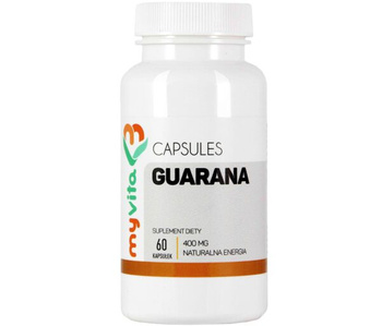 Guarana 400 mg Zdrowa Kofeina (60 kaps) MyVita