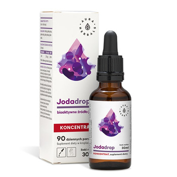 Jodadrop, bioaktywne źródło jodu, koncentrat, krople 30 ml