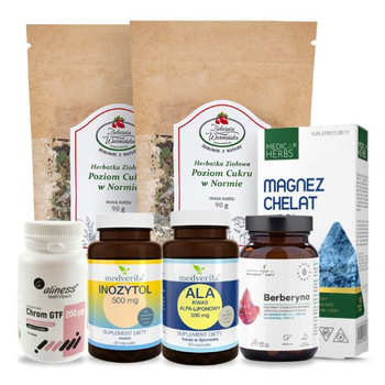 Zestaw WSPARCIE RÓWNOWAGI CUKRU