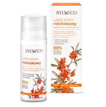 Lekki Rokitnikowy Krem do Twarzy, SYLVECO
