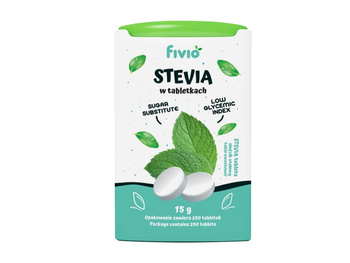 Stevia, 250 tabl. - Fivio