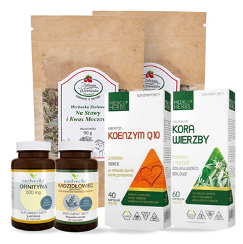 Zestaw WSPARCIE KWAS MOCZOWY W NORMIE