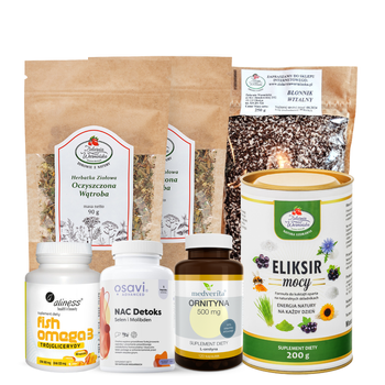Zestaw WSPARCIE WĄTROBY EXTRA