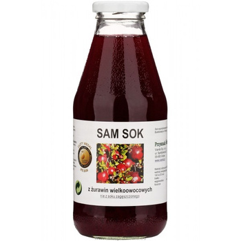 Sam sok z ŻURAWIN WIELKOOWOCOWYCH 500ml Viands